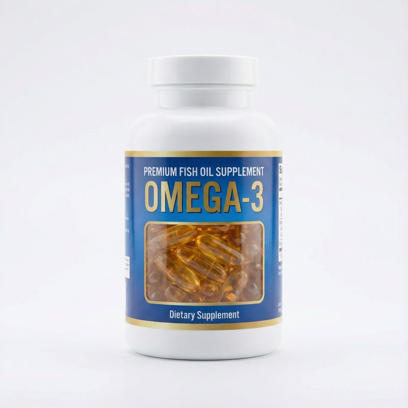 Premium Fish Oil Omega-3 Supplement